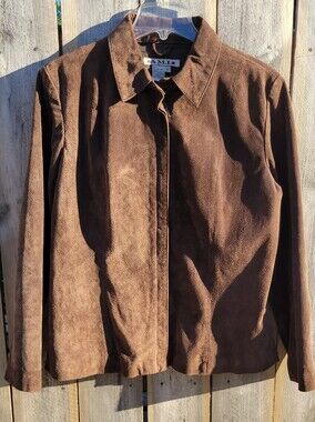 Vintage Leather Bomber Jacket